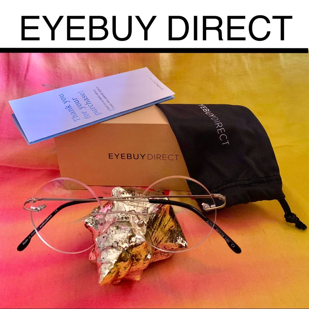 NWT EYEBUY Direct Altus Rimless Circle Frames